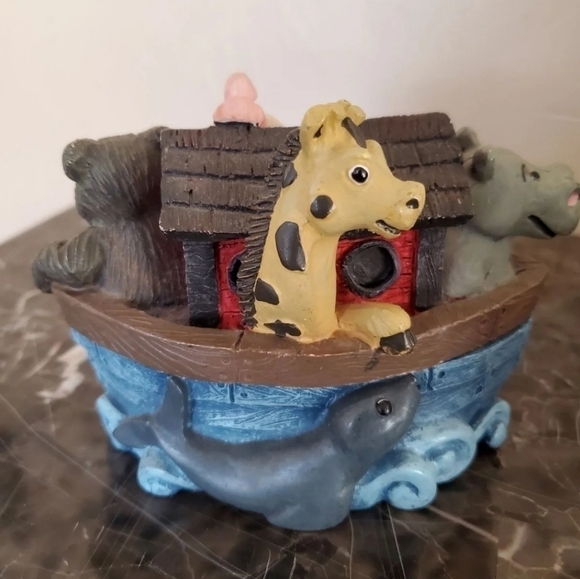 Noah's Ark Vintage Resin collection 5 pcs - Picture 7 of 12